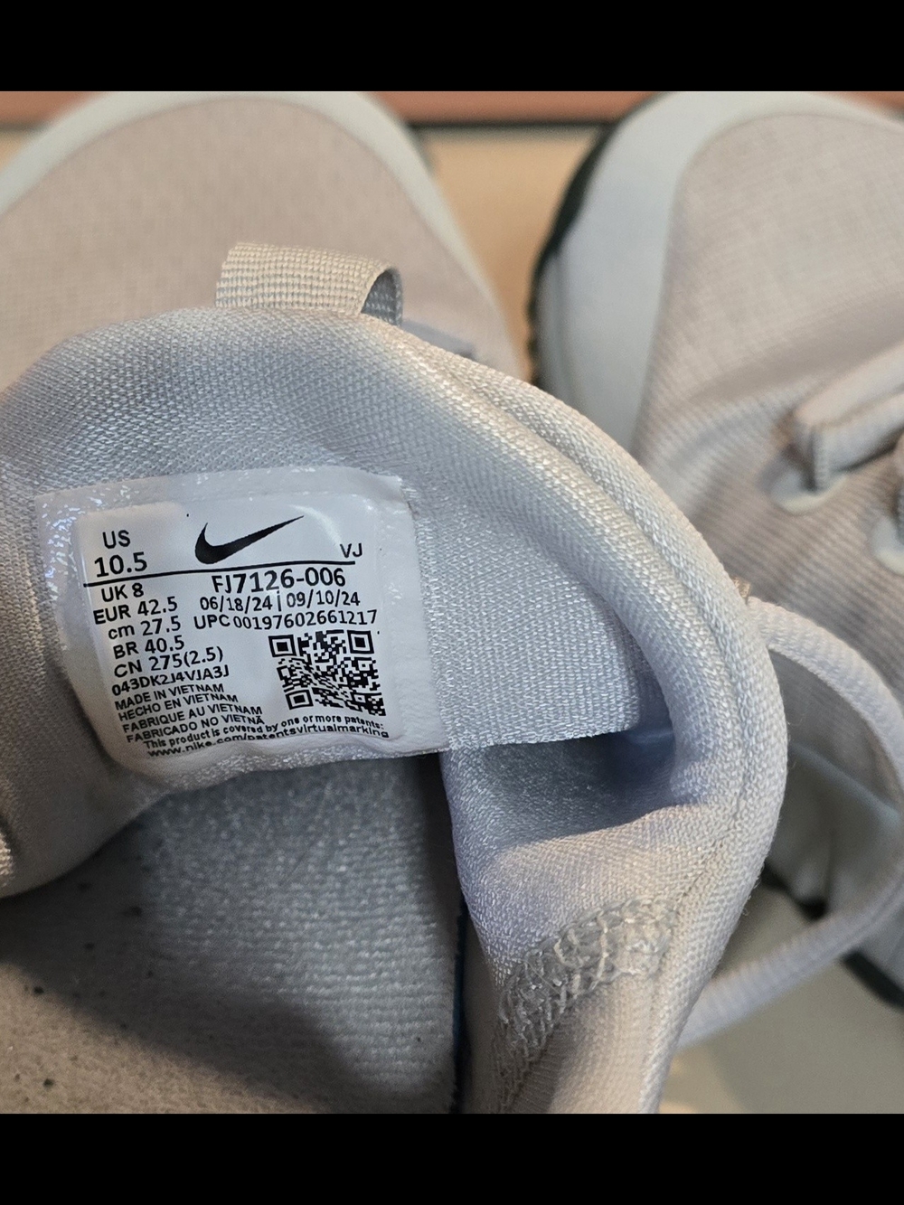 Nike Free Metcon 6 Training Shoes - Vintage Green - Picture 3 of 3